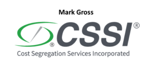 Mark Gross of CSSI Inc. (Cost Segregation Services Inc.) is a member of XPX Chicago